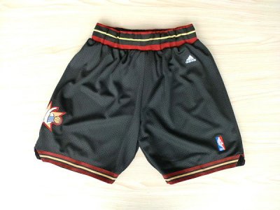 Maillot De Basket Philadelphia 76ers Engrener Noir Short